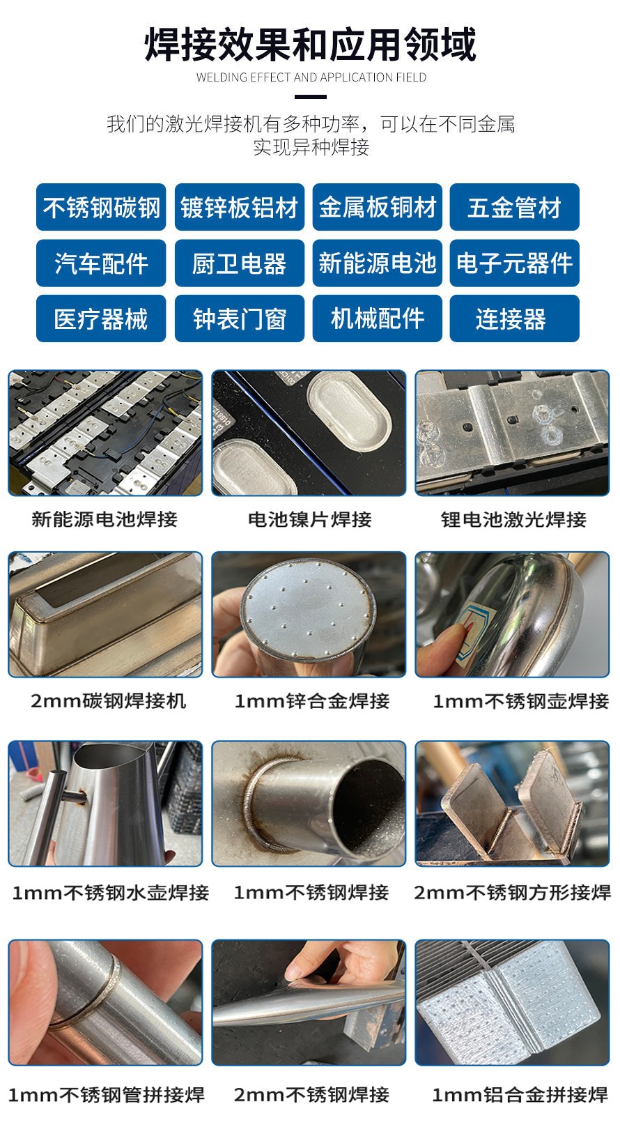 全自動激光焊接機(jī)客戶案例